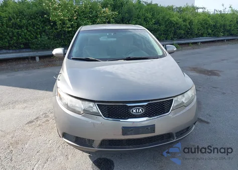 2010 Kia Forte Ex from USA, damaged, VIN KNAFU4A2XA5242981
